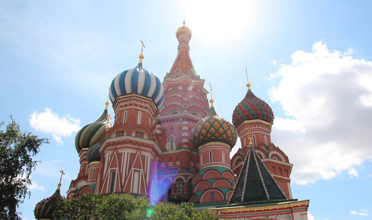 Basilius-Kathedrale in Russland